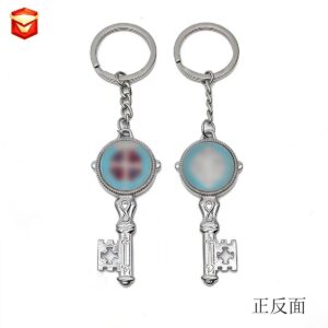 oly-23a96b9091c6a84d57049f3569e7db23 Wholesale European American Style Colorful Metal Keychain Pendant Fashion Accessory Gift Boutique Resale
