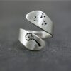 oly-23c566495dc2aff8816f675abf449876 Wholesale Geometric Alloy Adjustable Ring - Fashion Jewelry Accessory for Everyday Wear or Birthday Gift