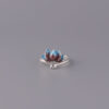 Wholesale Vintage Cloisonné Open Ring, Fashion Jewelry Accessory Boutique Resale Gift