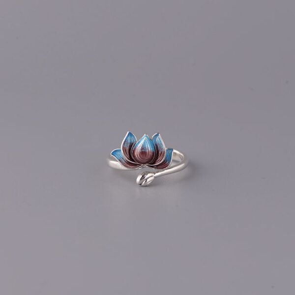 Wholesale Vintage Cloisonné Open Ring, Fashion Jewelry Accessory Boutique Resale Gift