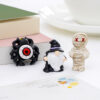 Wholesale Halloween Mummy Wizard Resin Cartoon Doll Car Desktop DIY Decorative Ornament