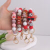 oly-23d7c049c84619c25c872e19914847e9 Wholesale Cow Print Silicone Bracelet Keychain Fashion Accessory Gift