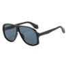 oly-23dda5a0ee2474f73f70c29784fc7fbe Wholesale Retro Oversized Sunglasses with Ring Design Black Frame Grey Lens UV400 Fashion Accessory