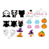 oly-23e12a00f396090b83d42ef60f86748c Wholesale Halloween Pumpkin Ghost Vampire Resin Keychain Car Key Accessory Decorative Gift