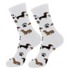 Wholesale Creative Dog Pattern Cotton Socks for Winter Everyday Wear Unisex Casual