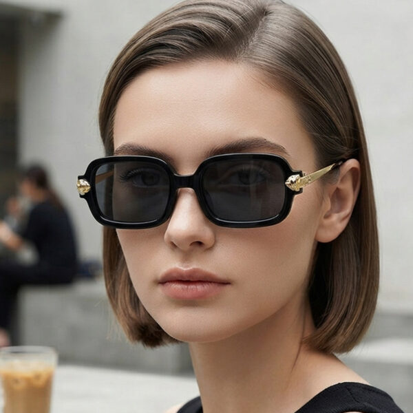 oly-243d7b989274b51d6d6d663734bc5e25 Wholesale Ring Design Square Sunglasses for Women Trendy UV400 Sun Glasses