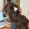 oly-24621631f0845fed27d26fb17a632406 Wholesale Snowflake Cat Ear Hair Claw Clip Boutique Hair Accessory for Girls