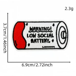 Red series cloth sticker 24#