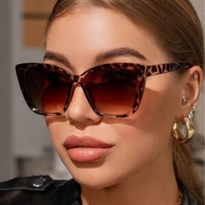 Wholesale Trendy Cat-Eye Sunglasses with Resin Anti Blue Light Lenses for Women Party Fashion Accessory