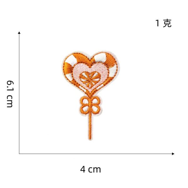 oly-24cab424701ba11bb2610dba405fd159 Wholesale Cartoon Floral Butterfly Embroidery Patch Decorative Sticker for Hat