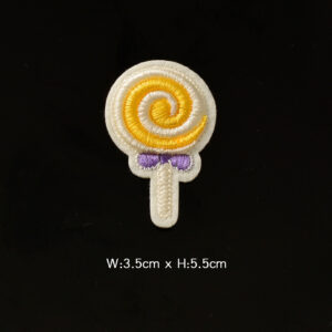 Orange lollipop