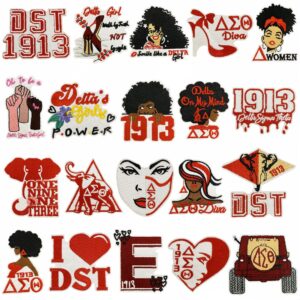 Sisterhood cloth patch set of 20 pieces