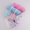 oly-24e48749958b3ed8c904604215982029 Wholesale Silicone Bow Keychain Cute Candy Color Bag Charm for Women