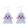 oly-24f846165f1ead2aae7feeb11db16a40 Wholesale Halloween Bat Pumpkin Ghost Acrylic Earrings Fashion Accessory Party Gift