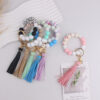 oly-2502b2b2f16d795b06ae1e4221ebf164 Wholesale Water Print Bead Keychain Bracelet Silicone Fashion Accessory Gift for Party