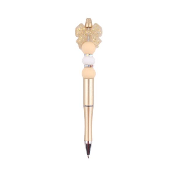oly-2503bc51ab289fe5fe7d655c2c8c5134 Wholesale Chic Silicone Bow Rotating Ballpoint Pen Trendy Office & Everyday Writing Accessory