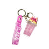 oly-2505d30d6d4d48c5d1a67fe22b316a3f Wholesale Acrylic Bubble Bead Milk Tea Cup Keychain Trendy Decorative Accessory for Party