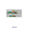 Wholesale 8pcs Retro Wild Floral 3oz Cup Stickers Wrap OLY Exclusive
