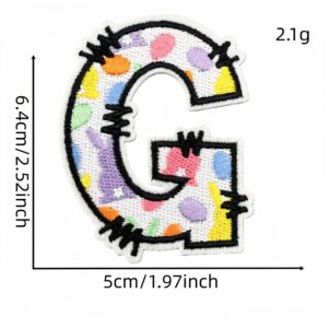 Holiday letter fabric applique g