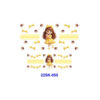 Wholesale 2/4/8pcs Colorful Cute Girl Mini Keychain Sticker