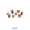 oly-253f0cc4b10e615f769d50590de907ac Wholesale 5pcs Watercolor Pastoral Fresh Fruit Retro Metal Bucket Mixed Decor Prints 16oz Cup UV DTF Wraps