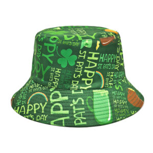 oly-254a958a7bd29e723587c7e5f9bbbb0a Wholesale St. Patrick's Day Clover Fisherman Hat Sun Hat for Women Gift Resale