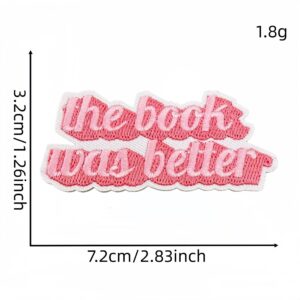 Pink book cloth sticker 11#