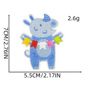Animal cloth stickers 11#