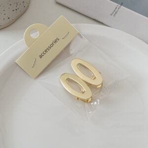 22# short oval-gold -4cm