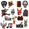 oly-259178cbfd96df4a46bcb86a9518560c Wholesale Musical Skeleton Embroidered Patch Iron-On DIY Fashion Accessory Gift for Luggage