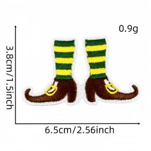 Green cloth stickers 20#