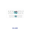 oly-25ae72ef8160685db866f2650c4b88bc Wholesale 8pcs Mixed Mom Floral Mermaid Print 3oz Cup Stickers Wrap