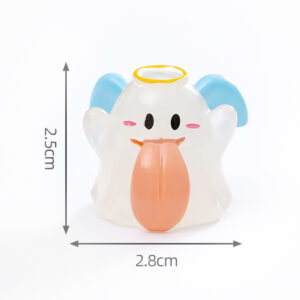 1 # Angel / Glow-in-the-dark big tongue ghost