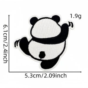 Panda cloth sticker 17 #