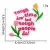 oly-25cd5823cdc5f3f0a2d1dad98d9d4618 Wholesale Decorative Iron On Embroidery Patch with Pink English Text Clothing Accessory