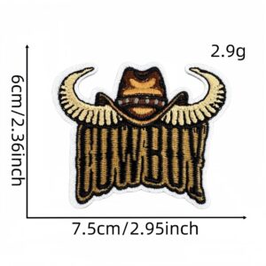 Denim cloth stickers 15#