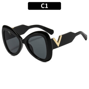 C1-black frame gray film