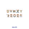 oly-260aafd53d575dcbde89c627c4fe38ec Wholesale 5pcs Pop 3D Rainbow Cloud Alphabet Numeral Cute Sky Sun Capital Letter Digit Mixed Decor Prints 16oz Cup UV DTF Wraps