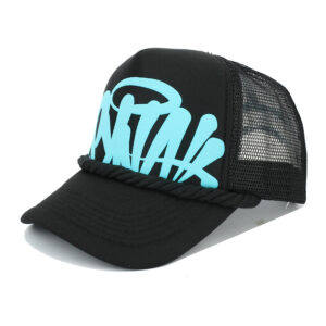 Black sky blue letters / Adjustable