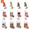 Wholesale European Style Christmas Socks for Holiday Home Decor and Gift Bags