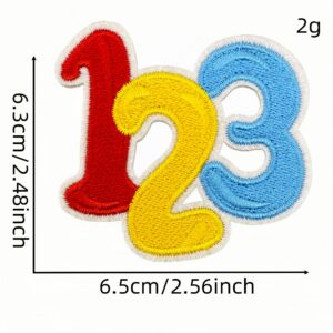 Cartoon learning cloth stickers 4 #