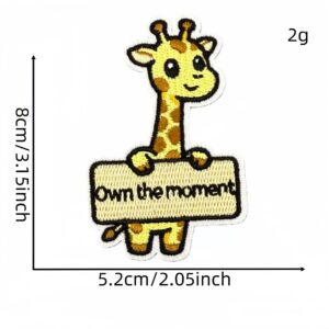 Cartoon animal cloth sticker 4#
