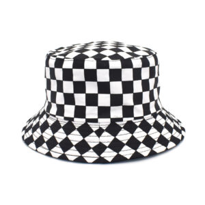 Black and white plaid / M（56-58cm）