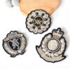 Wholesale Stylish Embroidered Bee Lion Patch College Suit Badge Fashion Accessory