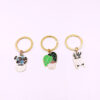 Wholesale Korean Style Alloy Succulent Plant Keychain Fashion Accessory