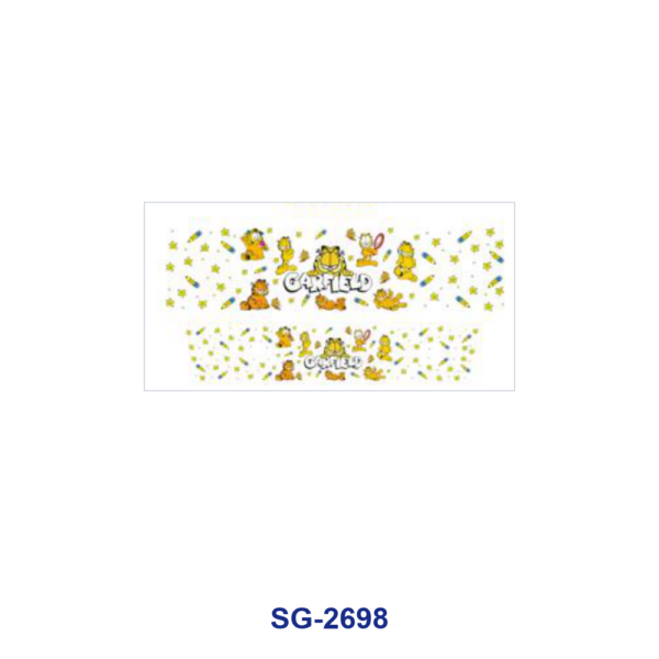 oly-266b6eb7ea113680e0ae5a69859d4f66 Wholesale 8pcs Kawaii Cartoon Bow Floral Print 3oz Cup Stickers Wrap OLY Exclusive
