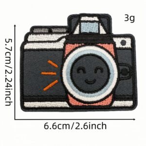 Cartoon camera cloth sticker 13 #