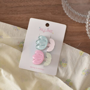 21# blue and pink tulips-2pcs