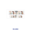 Wholesale 8pcs Back To School Teacher Stationery Print 3oz Cup Stickers Wrap OLY Exclusive
