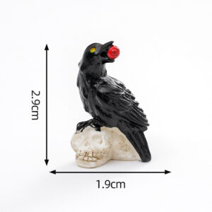 4 # Crow with pupil / Surprise halloween